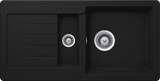 SCHOCK Spüle Auflage Typos D-150S-A Cristalite Onyx TYPD150SAGON