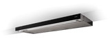 berbel Einbauhaube Glassline 60 Schwarz Abluft EEK A+ 1070094