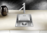 BLANCO CLARON 340-IF Durinox Edelstahl Durinox ohne Ablauffernbedienung keine Beckenlage 523388
