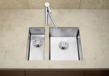BLANCO CLARON 340-U Edelstahl Seidenglanz ohne Ablauffernbedienung keine Beckenlage 521571