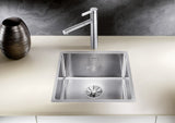 BLANCO CLARON 400-IF Edelstahl Seidenglanz ohne Ablauffernbedienung keine Beckenlage 521572
