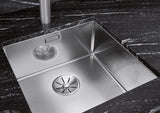 BLANCO CLARON 400-U Edelstahl Seidenglanz ohne Ablauffernbedienung keine Beckenlage 521573