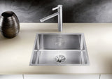 BLANCO CLARON 450-IF Edelstahl Seidenglanz ohne Ablauffernbedienung keine Beckenlage 521574