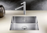 BLANCO CLARON 500-U Edelstahl Seidenglanz ohne Ablauffernbedienung keine Beckenlage 521577