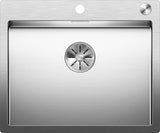 BLANCO CLARON 550-IF/A Edelstahl Seidenglanz mit Ablauffernbedienung keine Beckenlage 521639