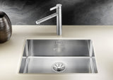 BLANCO CLARON 550-U Edelstahl Seidenglanz ohne Ablauffernbedienung keine Beckenlage 521579