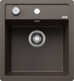 BLANCO DALAGO 45-F SILGRANIT mit Ablauffernbedienung café 517171