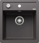 BLANCO DALAGO 45-F SILGRANIT mit Ablauffernbedienung felsgrau 518847