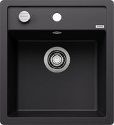 BLANCO DALAGO 45-F SILGRANIT mit Ablauffernbedienung schwarz 525870