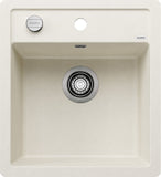 BLANCO DALAGO 45-F SILGRANIT mit Ablauffernbedienung softweiß 527060