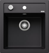 BLANCO DALAGO 45 SILGRANIT mit Ablauffernbedienung schwarz 525869