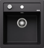 BLANCO DALAGO 45 SILGRANIT mit Ablauffernbedienung schwarz 525869