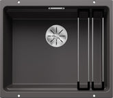 BLANCO ETAGON 500-U SILGRANIT ohne Ablauffernbedienung mit Zubehör felsgrau 522228