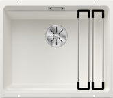 BLANCO ETAGON 500-U SILGRANIT ohne Ablauffernbedienung mit Zubehör weiß 522231
