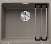 BLANCO ETAGON 500-U SILGRANIT ohne Ablauffernbedienung mit Zubehör tartufo 522234