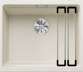 BLANCO ETAGON 500-U SILGRANIT ohne Ablauffernbedienung mit Zubehör softweiß 527075