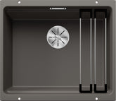 BLANCO ETAGON 500-U SILGRANIT ohne Ablauffernbedienung mit Zubehör vulkangrau 527258