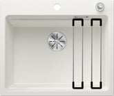 BLANCO ETAGON 6 SILGRANIT mit Ablauffernbedienung mit Zubehör weiß 524533