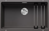 BLANCO ETAGON 700-U SILGRANIT ohne Ablauffernbedienung mit Zubehör felsgrau 525168