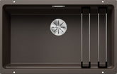 BLANCO ETAGON 700-U SILGRANIT ohne Ablauffernbedienung mit Zubehör café 525176
