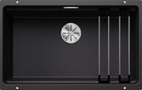 BLANCO ETAGON 700-U SILGRANIT ohne Ablauffernbedienung mit Zubehör schwarz 525891