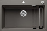 BLANCO ETAGON 8 SILGRANIT mit Ablauffernbedienung mit Zubehör vulkangrau 527263