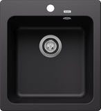 BLANCO NAYA 45 SILGRANIT schwarz 526572