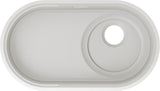 BLANCO OOVALON 700-U VELGRANIT ohne Ablauffernbedienung mit Zubehör cloud white 527990