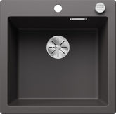 BLANCO PLEON 5 SILGRANIT mit Ablauffernbedienung felsgrau 523677