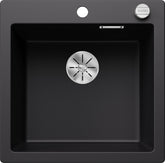 BLANCO PLEON 5 SILGRANIT mit Ablauffernbedienung schwarz 525952