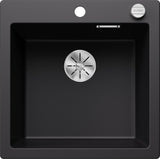 BLANCO PLEON 5 SILGRANIT mit Ablauffernbedienung schwarz 525952