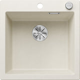 BLANCO PLEON 5 SILGRANIT mit Ablauffernbedienung softweiß 527134