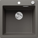 BLANCO PLEON 5 SILGRANIT mit Ablauffernbedienung vulkangrau 527317