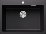 BLANCO PLEON 8 SILGRANIT ohne Ablauffernbedienung schwarz 525957