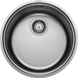BLANCO RONDOSOL-IF Edelstahl Bürstfinish ohne Ablauffernbedienung 514647
