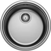 BLANCO RONDOSOL 3½'' Edelstahl Bürstfinish ohne Ablauffernbedienung 513306