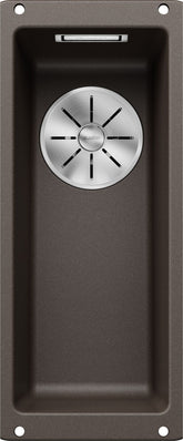BLANCO SUBLINE 160-U SILGRANIT ohne Ablauffernbedienung café 523405