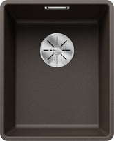BLANCO SUBLINE 320-F SILGRANIT ohne Ablauffernbedienung café 523421