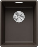 BLANCO SUBLINE 320-F SILGRANIT ohne Ablauffernbedienung café 523421
