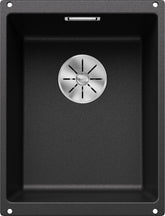 BLANCO SUBLINE 320-U SILGRANIT ohne Ablauffernbedienung anthrazit 523406