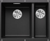 BLANCO SUBLINE 340/160-U SILGRANIT ohne Ablauffernbedienung Hauptbecken links anthrazit 523548