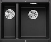 BLANCO SUBLINE 340/160-U SILGRANIT ohne Ablauffernbedienung Hauptbecken rechts anthrazit 523558