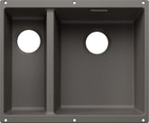 BLANCO SUBLINE 340/160-U Becken re. SILGRANIT ohne Ablauffernbedienung Hauptsbecken rechts vulkangrau 527811