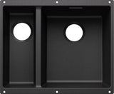 BLANCO SUBLINE 340/160-U Becken re. SILGRANIT ohne Ablauffernbedienung Hauptsbecken rechts anthrazit 527813