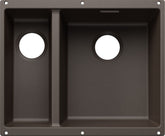 BLANCO SUBLINE 340/160-U Becken re. SILGRANIT ohne Ablauffernbedienung Hauptsbecken rechts café 527816