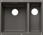 BLANCO SUBLINE 340/160-U Becken li. SILGRANIT ohne Ablauffernbedienung Hauptsbecke links vulkangrau 527819