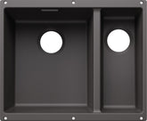 BLANCO SUBLINE 340/160-U Becken li. SILGRANIT ohne Ablauffernbedienung Hauptsbecke links felsgrau 527822