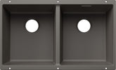 BLANCO SUBLINE 350/350-U SILGRANIT ohne Ablauffernbedienung vulkangrau 527827