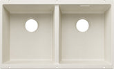 BLANCO SUBLINE 350/350-U SILGRANIT ohne Ablauffernbedienung softweiß 527828