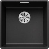 BLANCO SUBLINE 400-F SILGRANIT ohne Ablauffernbedienung anthrazit 523475